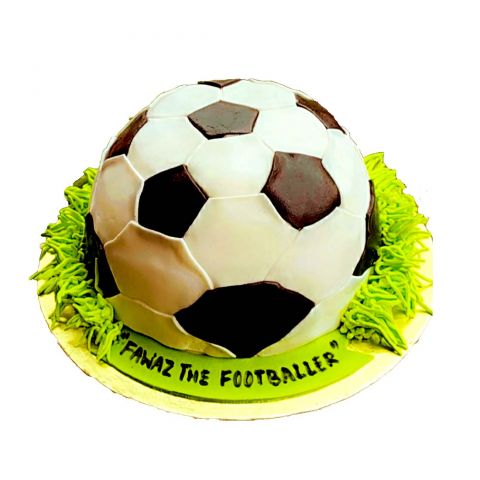 Football Cake (Fondant Cake)
